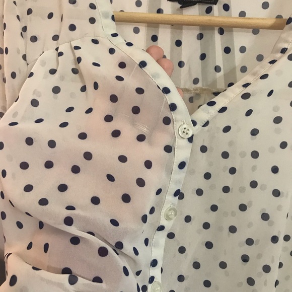 Bundle!! Cute Polka Dot Blouse - Picture 3 of 6